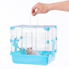 JOUSONTY 11-inch travel hamster carrier compact design for on-the-go pet transport.