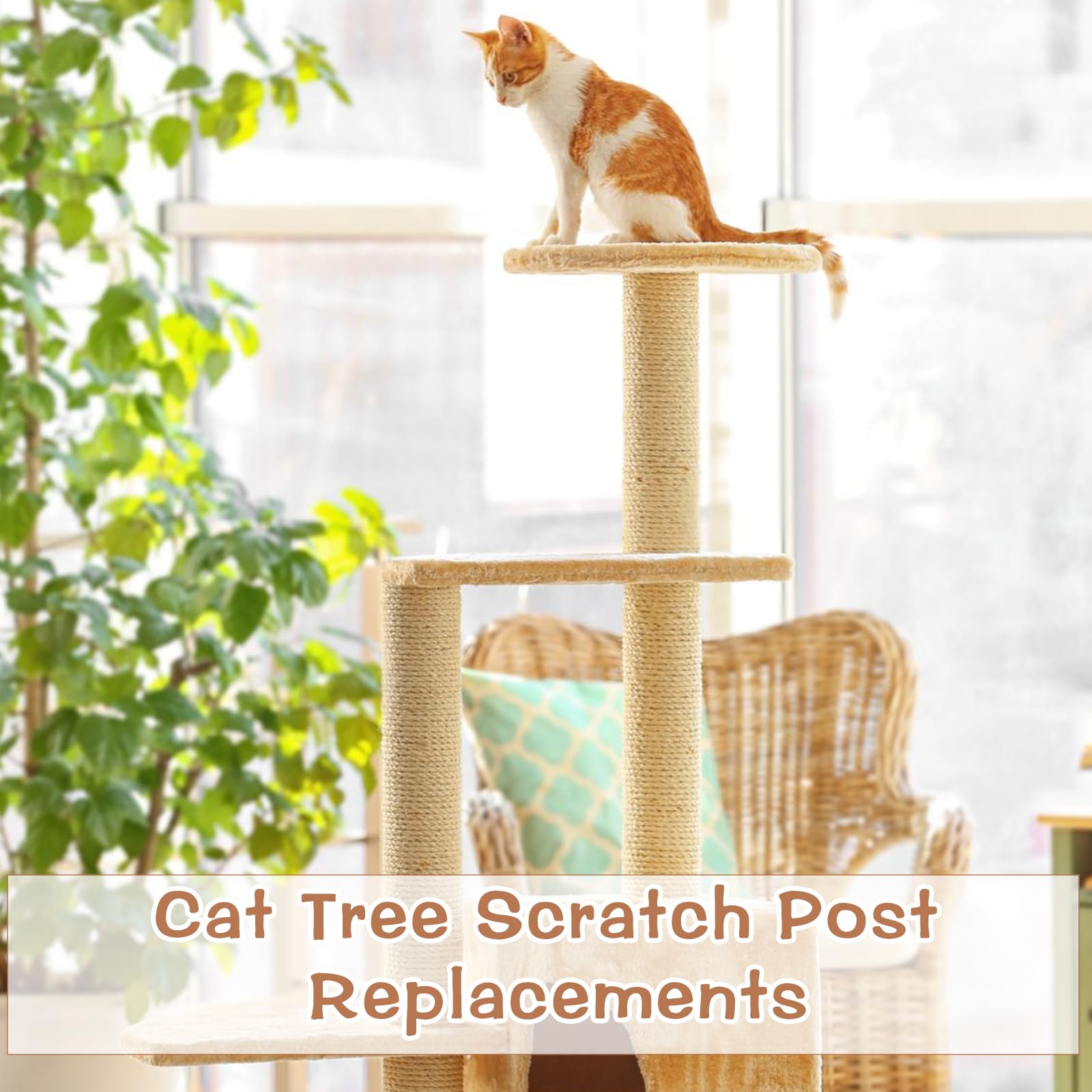 JOUTYFOR furniture protection by redirecting scratching to a dedicated post