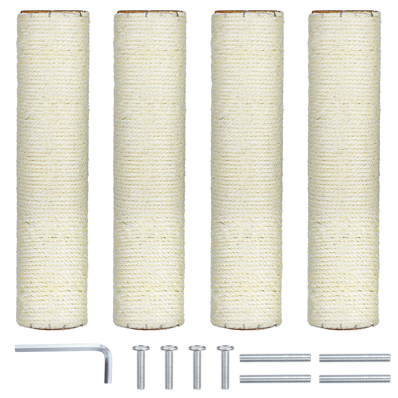 JOUTYFOR scratch post replacement 12in ready to refresh your cat tree and satisfy scratching instincts