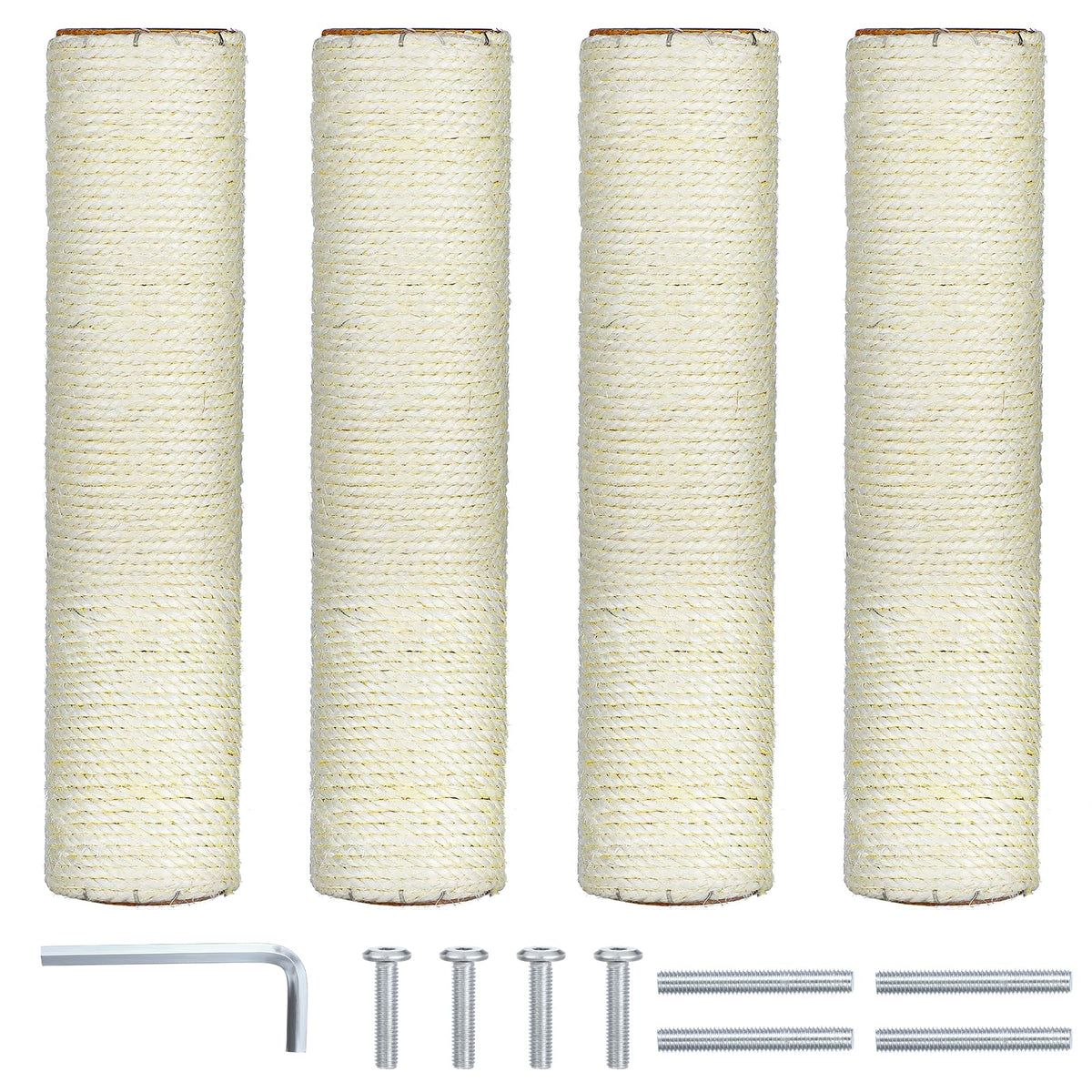 JOUTYFOR scratch post replacement 12in ready to refresh your cat tree and satisfy scratching instincts