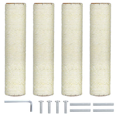 JOUTYFOR scratch post replacement 12in ready to refresh your cat tree and satisfy scratching instincts