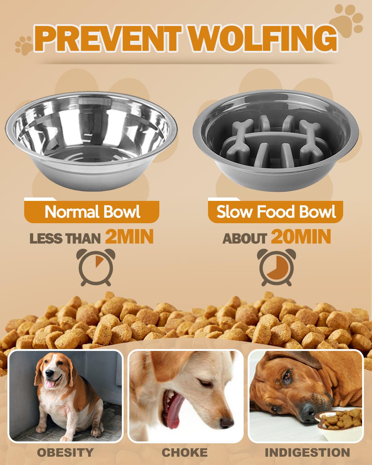 Jovrun slow feeder promotes mindful eating and calmer meals.