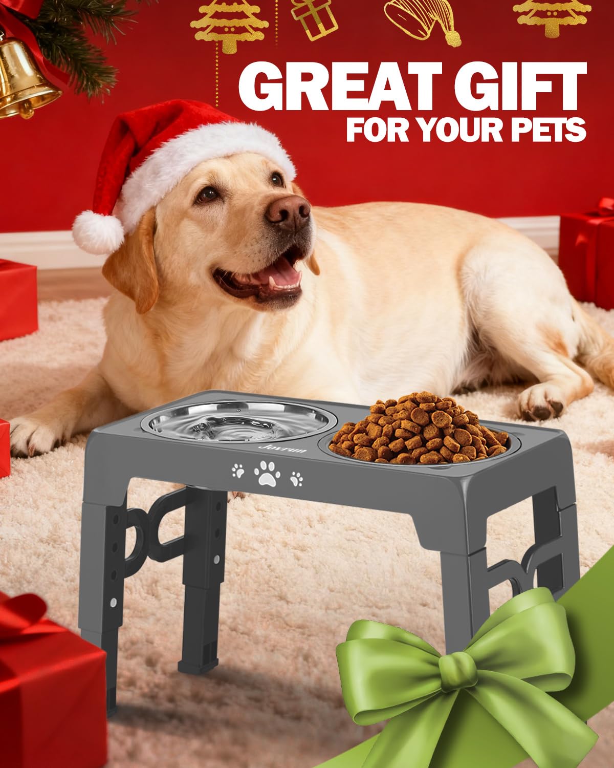 Jovrun foldable legs store away quickly after meals.