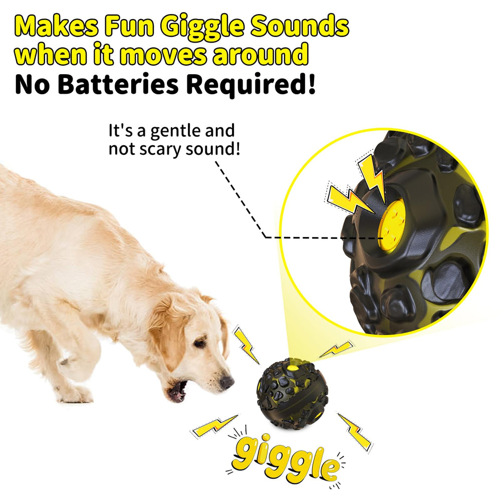 JoyBruko dog-ball-double-layer-structure demonstrates durability for aggressive chewers