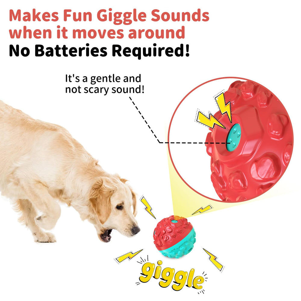 JoyBruko dog ball durable outer shell withstands aggressive chewers for long-lasting fetch