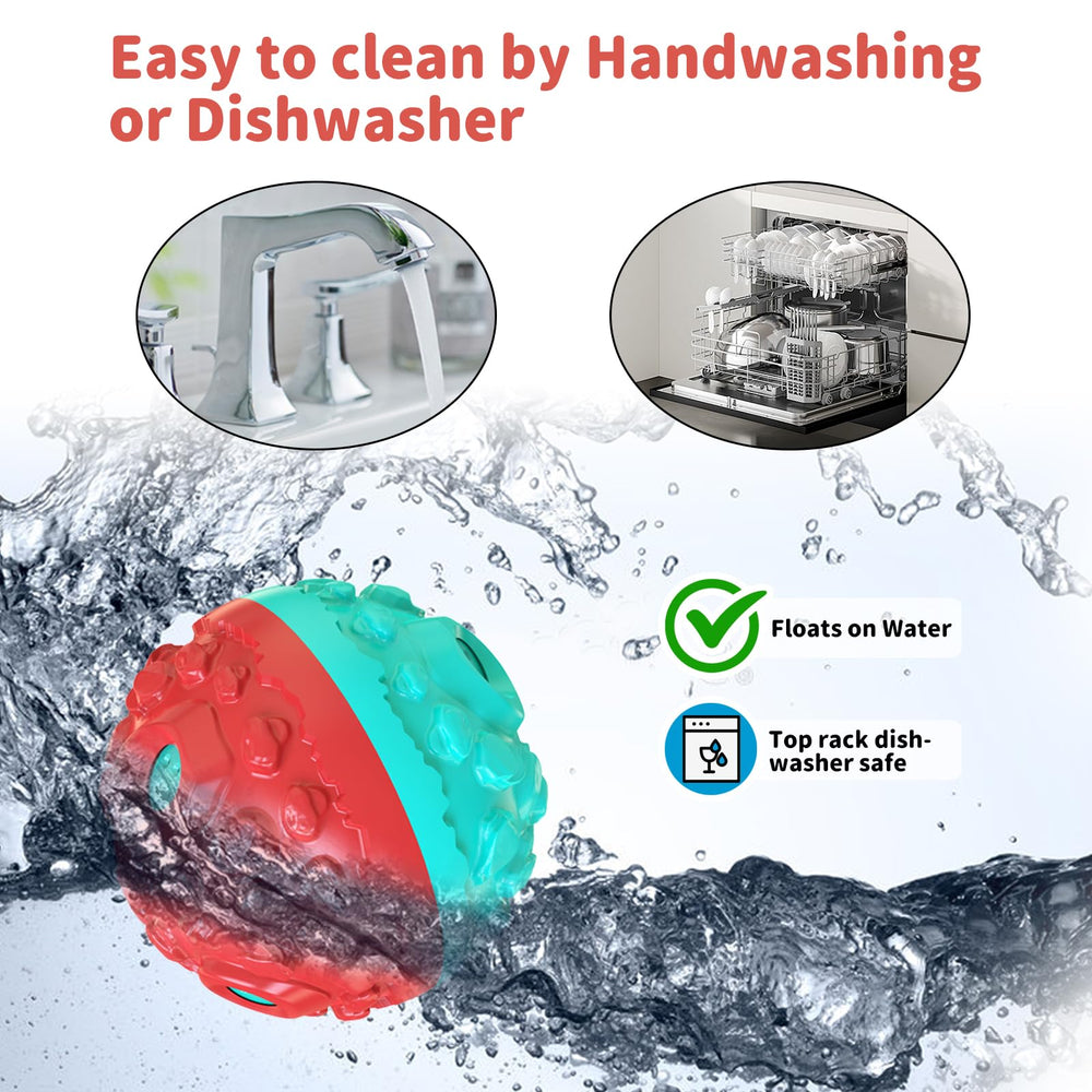 JoyBruko ball is easy to clean and dishwasher-safe for quick cleanup