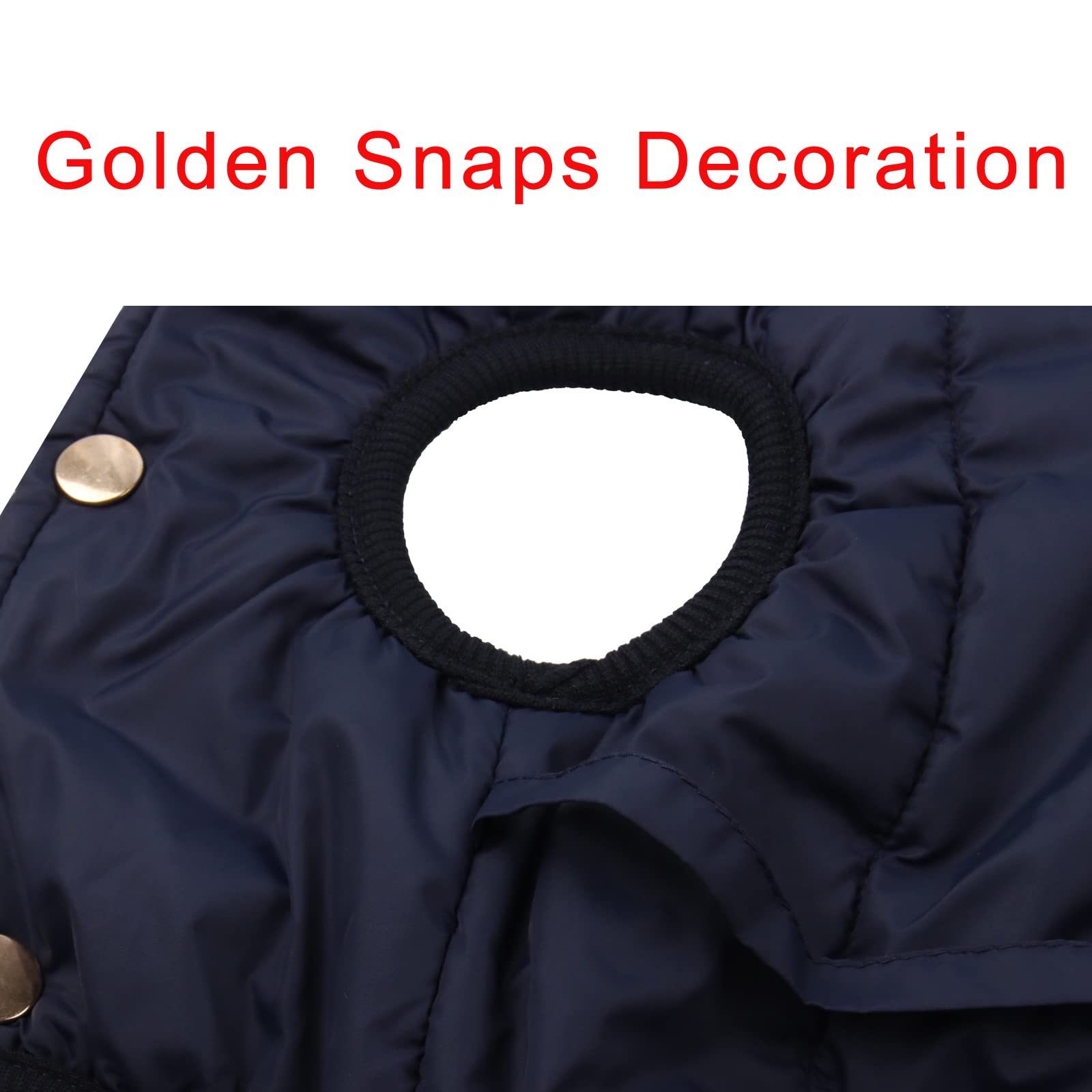 JoyDaog blue XXXL provides windproof comfort during chilly morning strolls.