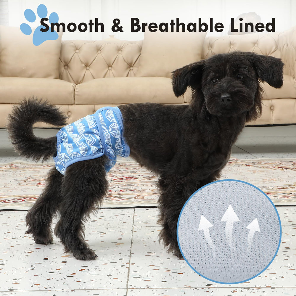 JoyDaog adjustable waist with elastic edges for secure wriggle proof fit
