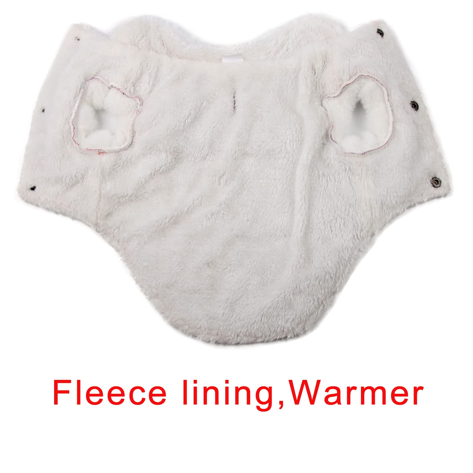 JoyDaog easy-snap pink dog jacket with quick-on/off design