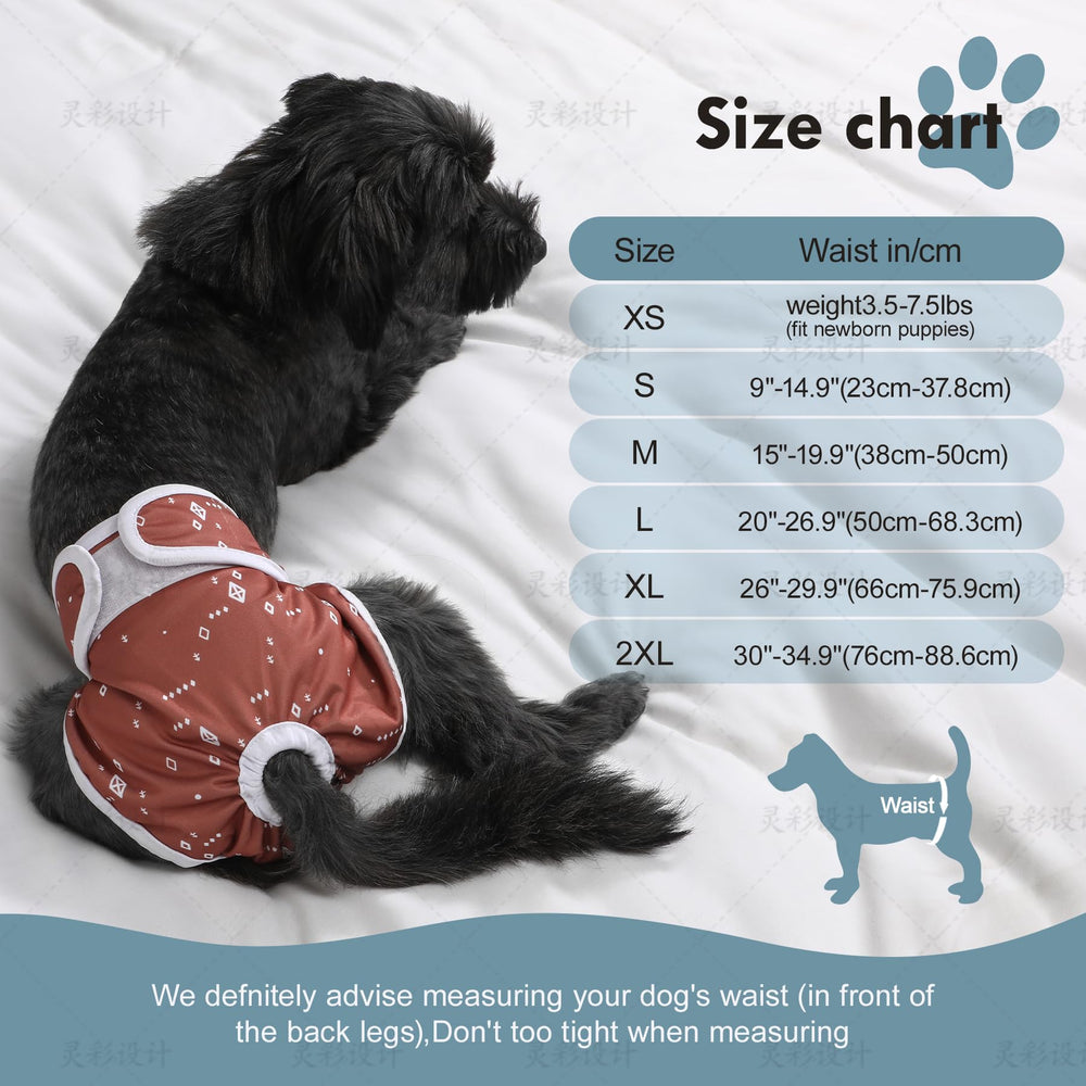 JoyDaog female dog diapers, dark green pack, keeps sofas clean.