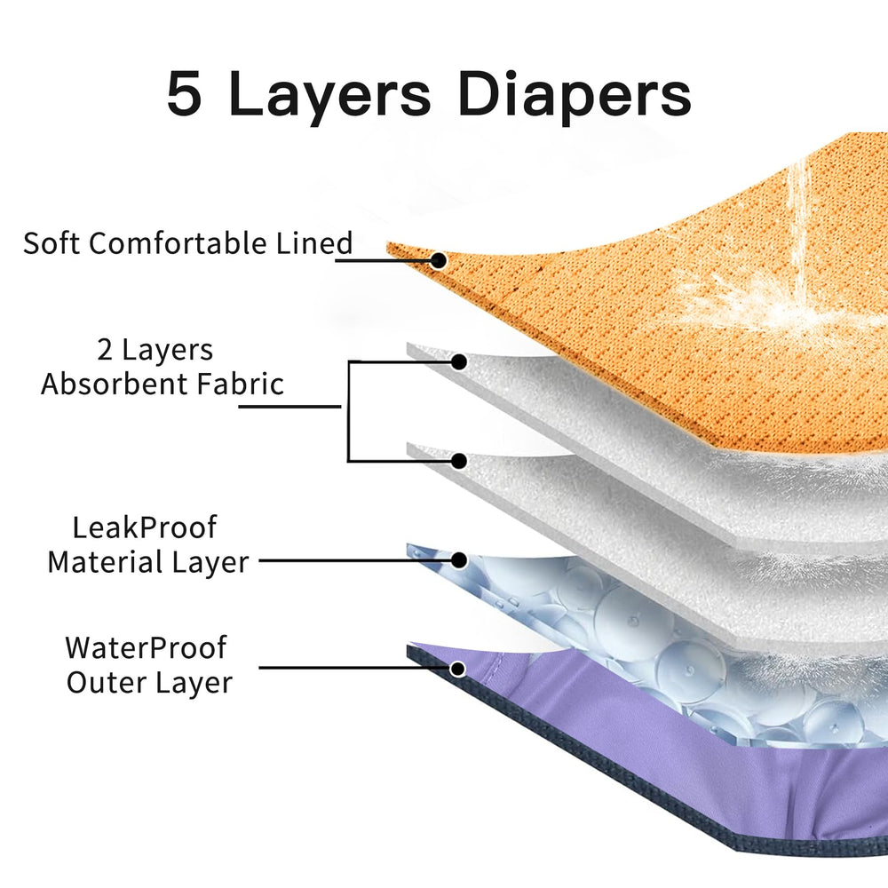 JoyDaog premium soft mesh fabric feels gentle on skin and breathable