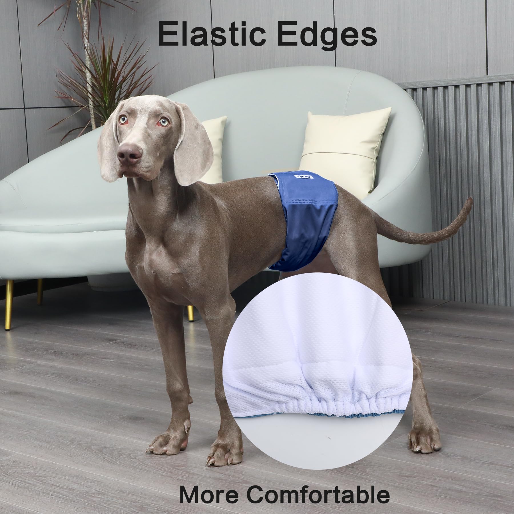 JoyDaog L soft breathable mesh lining keeps skin comfortable during wear.