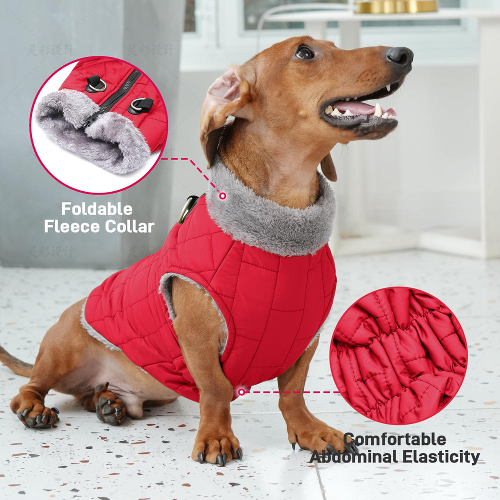 JoyDaog warm fleece lining shown for cozy cold-weather warmth