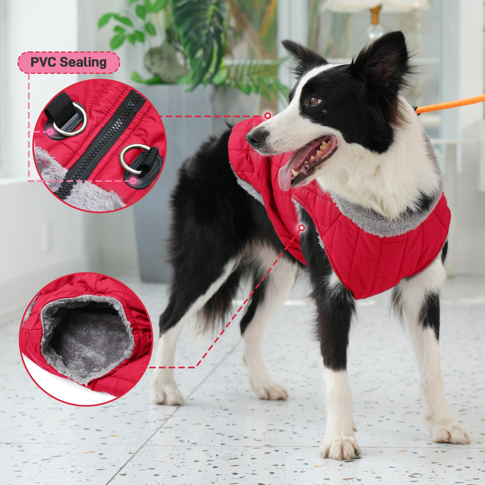 JoyDaog windproof lightweight coat ready for winter strolls