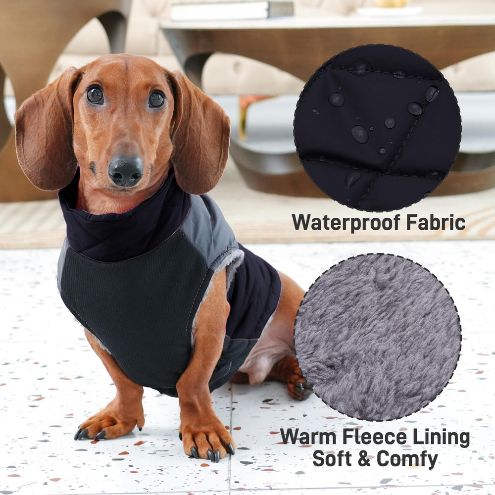JoyDaog sturdy zipper design allows quick on-off dressing for dogs.