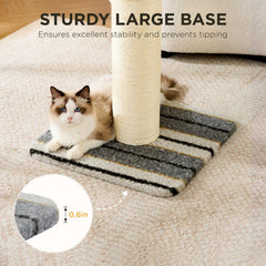 Joydeco cat scratching post hanging ball adds interactive fun for indoor cats.