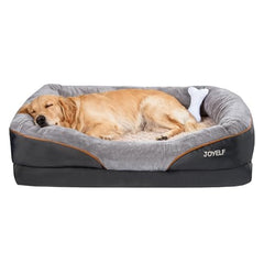 JOYELF XLarge memory foam bed base supports joints for aging dogs