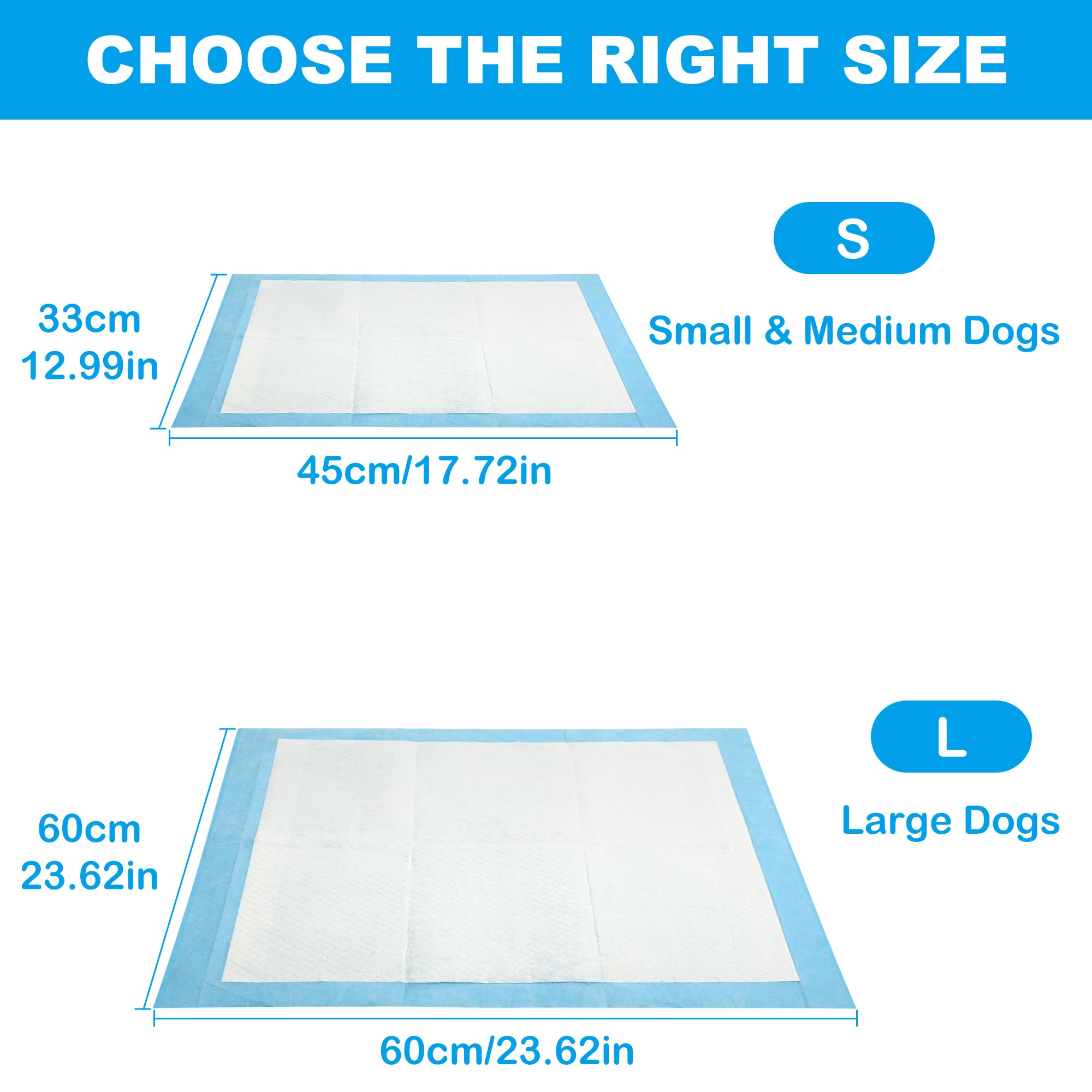 JoyFurEver puppy pads display leak-proof barrier and sturdy edges