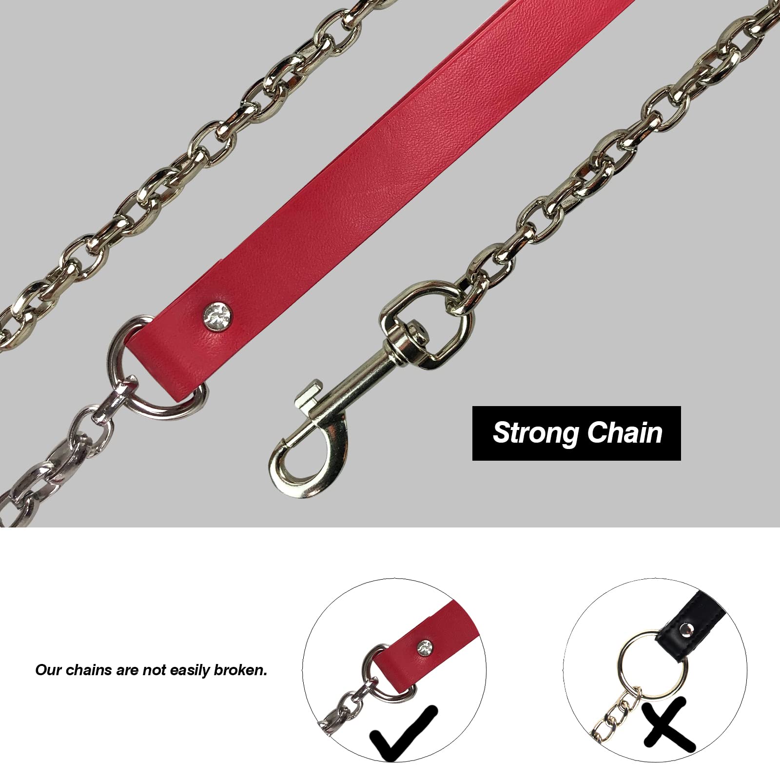 JOYMIN adjustable collar 13 to 17 inches demonstrates versatile sizing with six adjustment holes