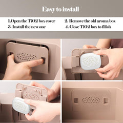 Joymiuz fragrance box monthly replacement keeps indoor air consistently fresh.