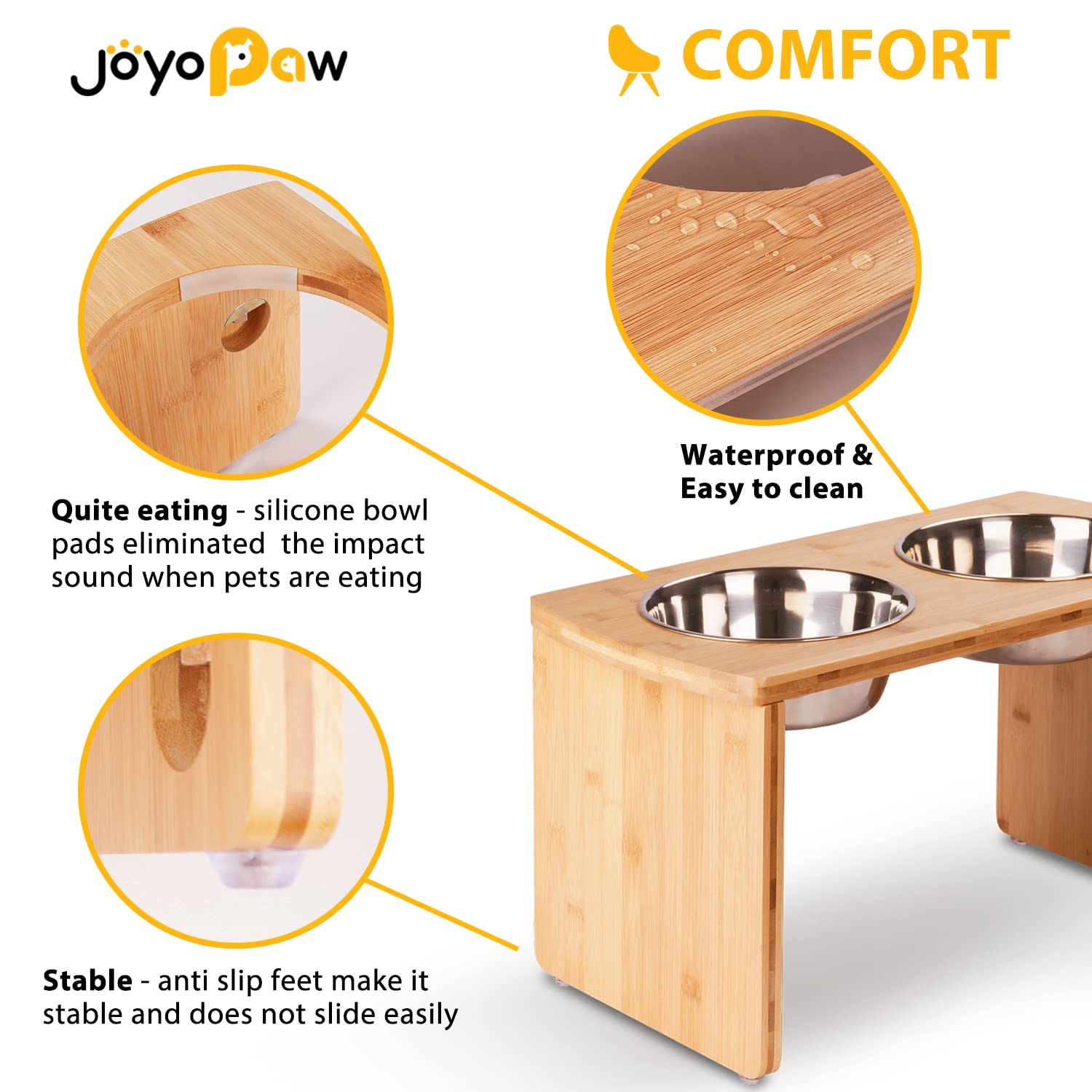 Joyopaw dishwasher-safe bowls simplify cleaning after meals