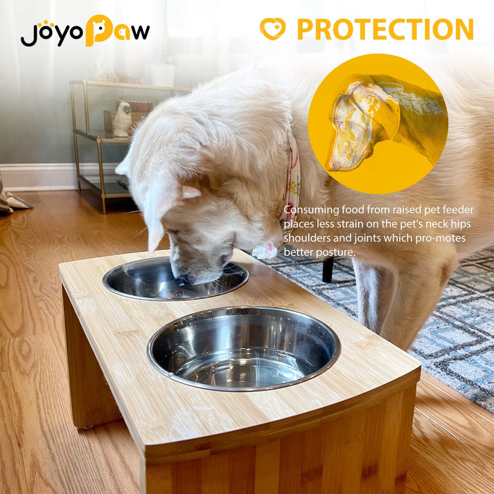JOYOPAW silicone mute gasket quiets meal times for calmer dogs