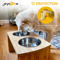 JOYOPAW silicone mute gasket quiets meal times for calmer dogs