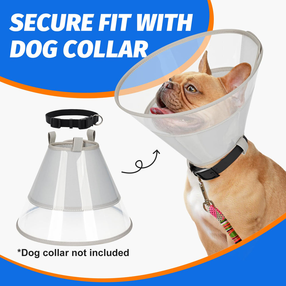 Joypig dog cone after-surgery supports calm feeding and resting