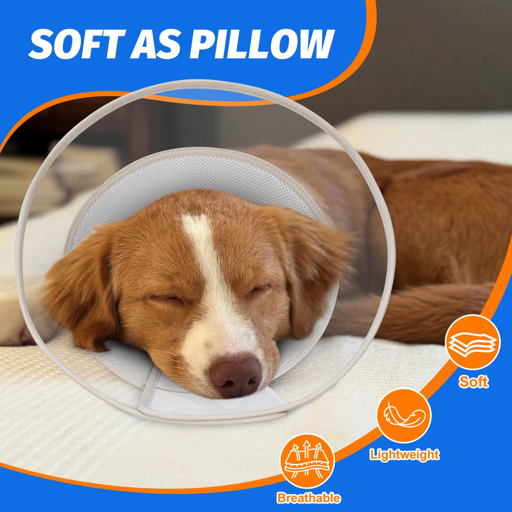 Joypig cone collar Velcro strap for quick secure fitting