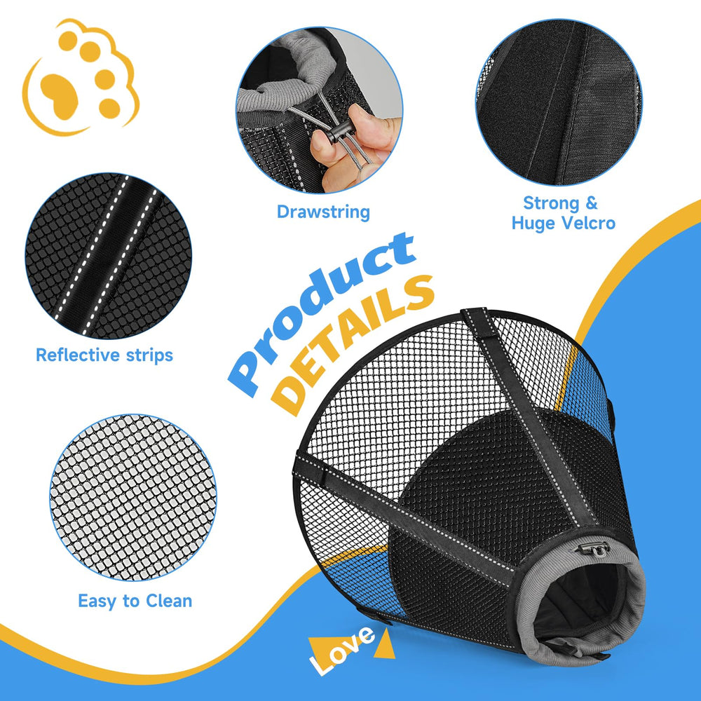 Joypig detachable-pad collar shows easy pad removal for quick cleaning after use.