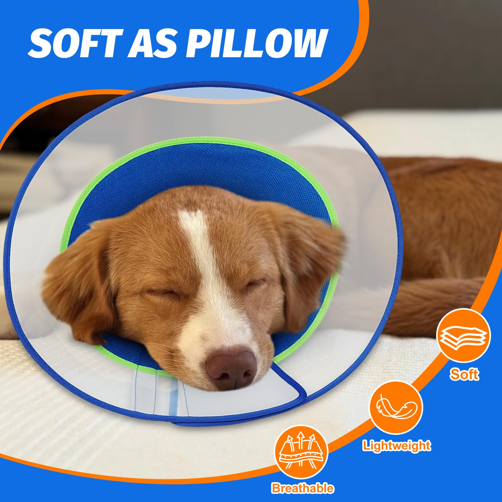 Joypig Velcro fastening enables quick secure adjustments on the cone.