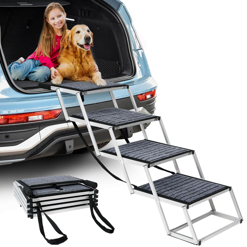 Joyrally dog ramp trunk-ready for quick trips and outings.