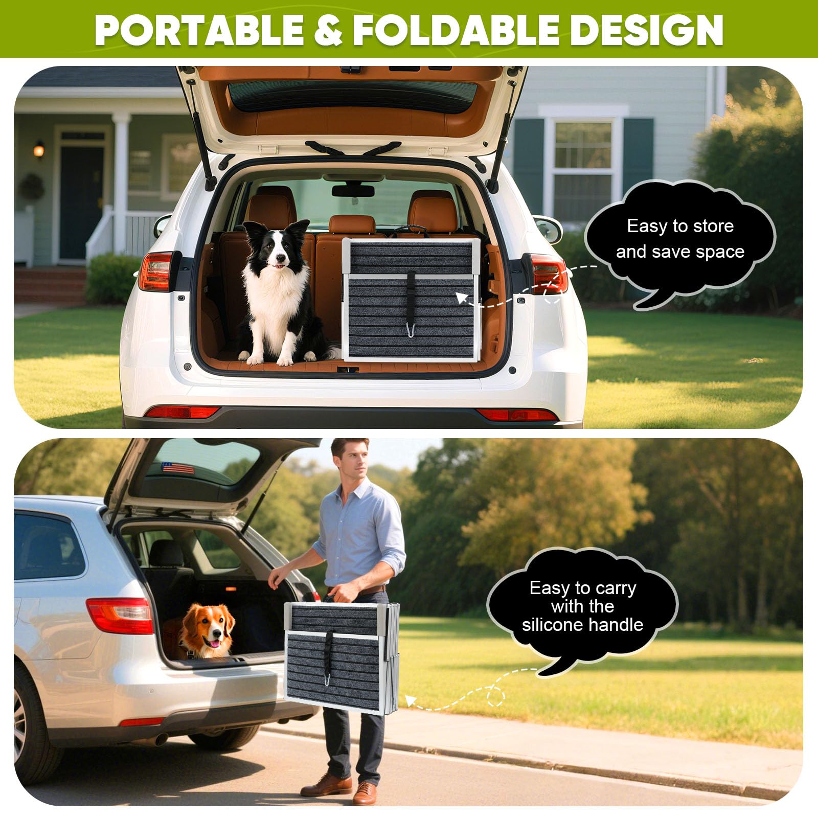 Joyrally adjustable angles fit low-entry and standard vehicles