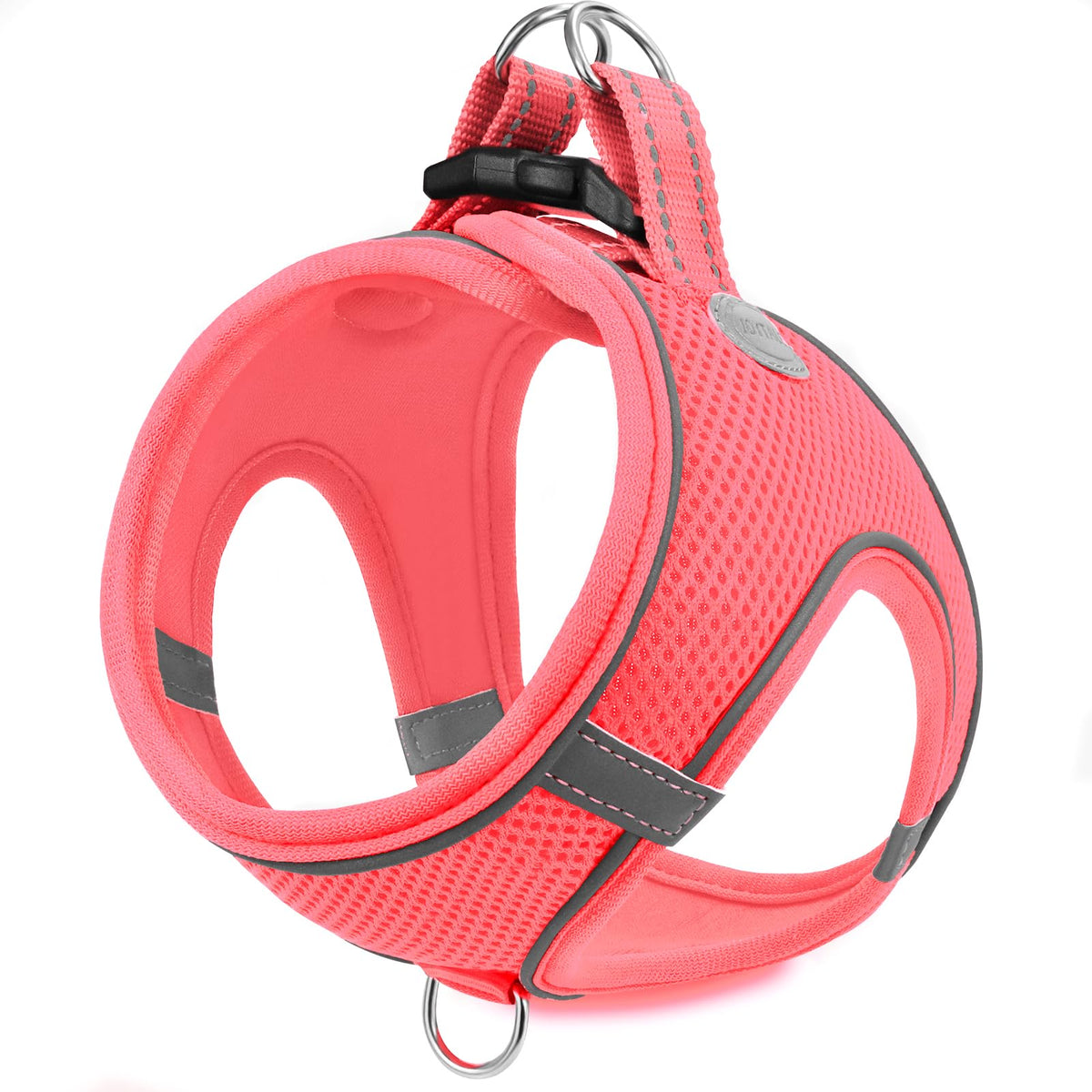 Arnés Joytale para perro pequeño con malla transpirable, cómodo para paseos.