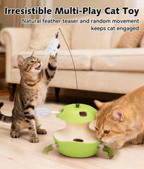 Joytale double-layer design with ten holes encourages active, curious cats.