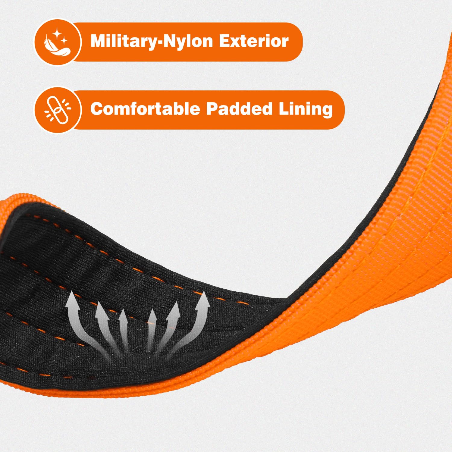 Joytale adjustable strap fits growing dogs for a secure, comfortable stay