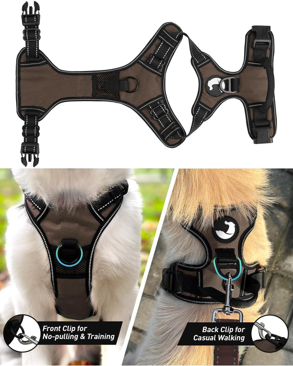 Joytale Reflective strip harness at night for improved visibility