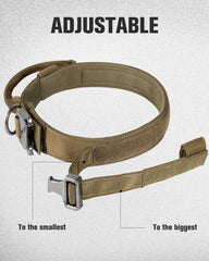 Joytale tactical dog collar soft inner lining promotes comfortable wear.