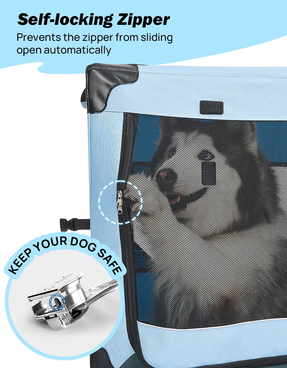 JOYTUTUS folding mechanism image shows tool-free setup and ultra-compact storage.