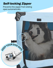 JOYTUTUS folding mechanism image shows tool-free setup and ultra-compact storage.