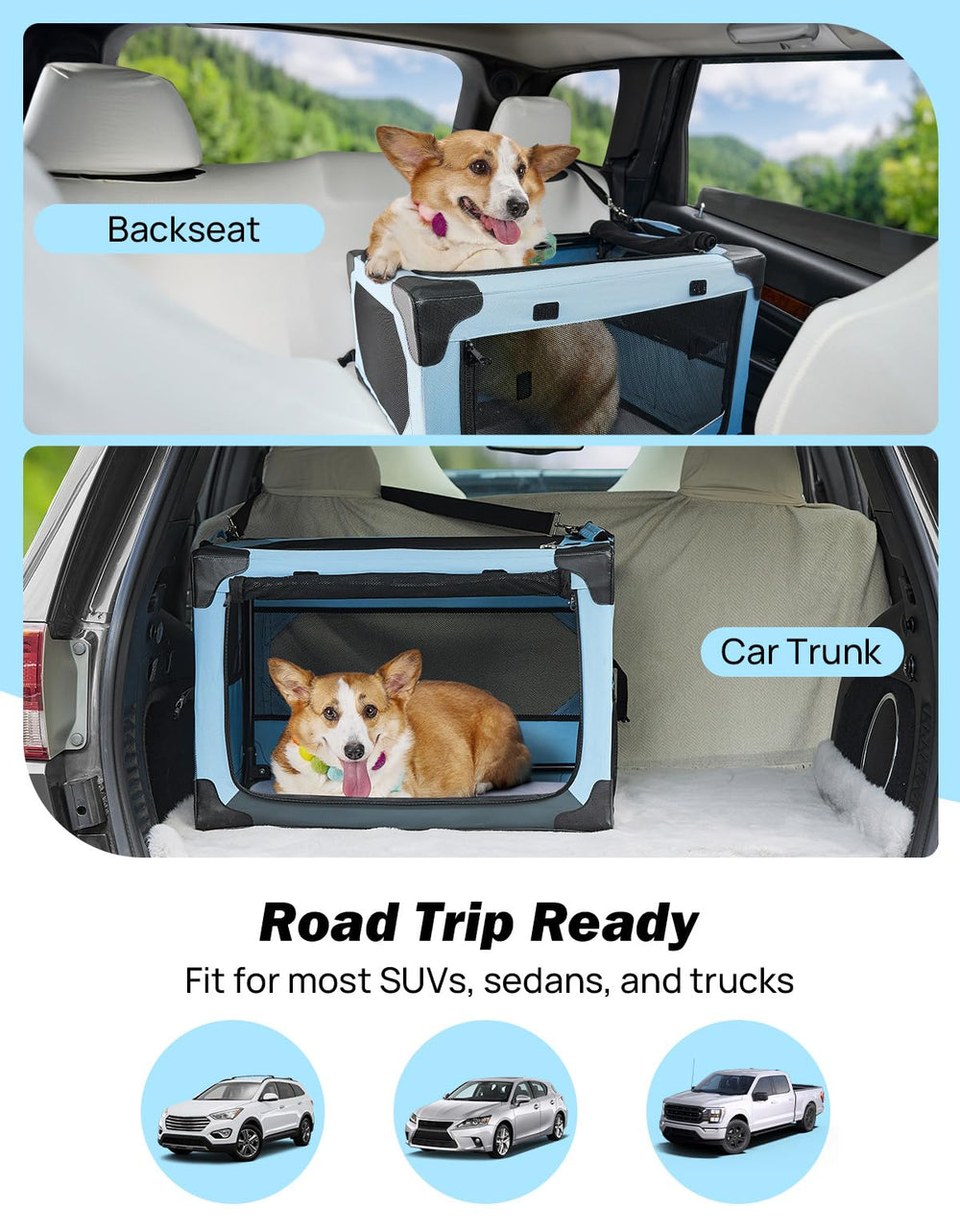 JOYTUTUS removable cushion crate blue offers extra comfort for naps