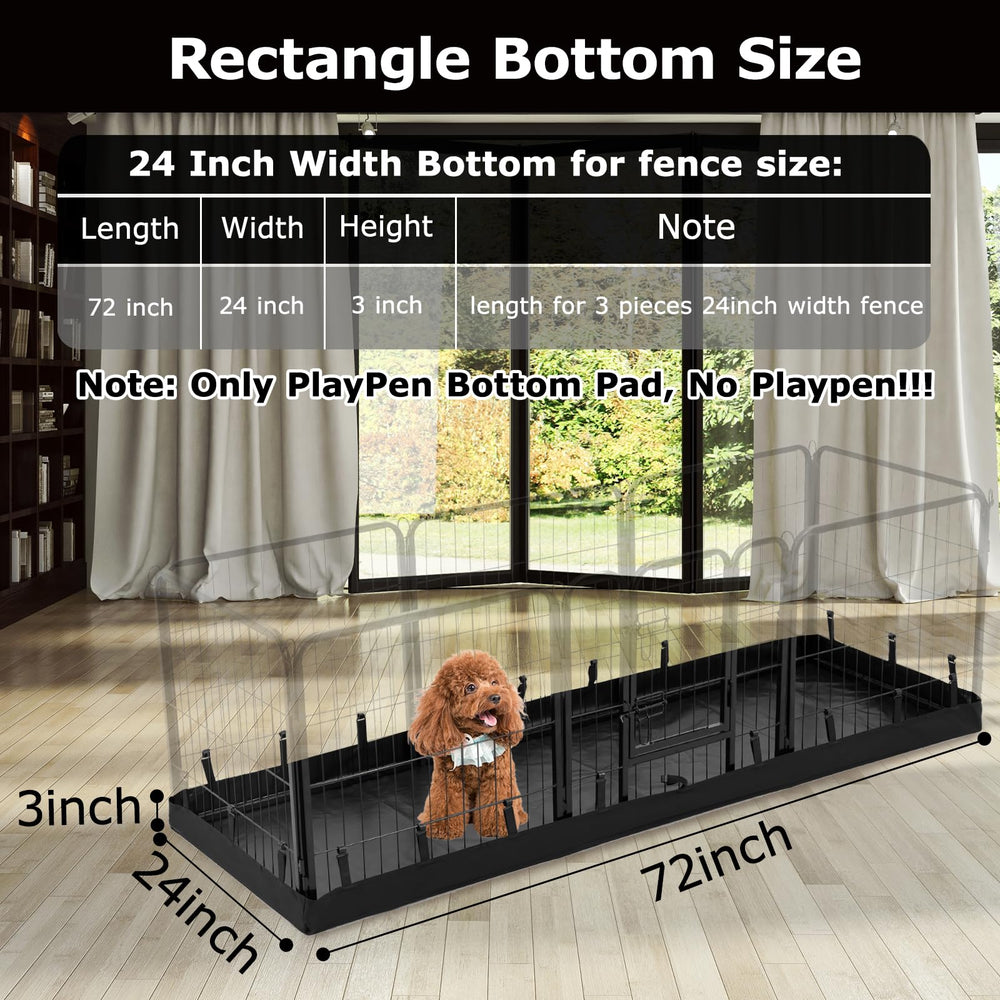 PJYuCien bottom pad side attachment shows secure hook setup