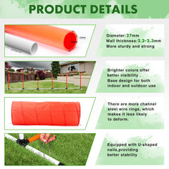 JRUICFDY adjustable-jumps facilitate customizable hurdle training for variety.