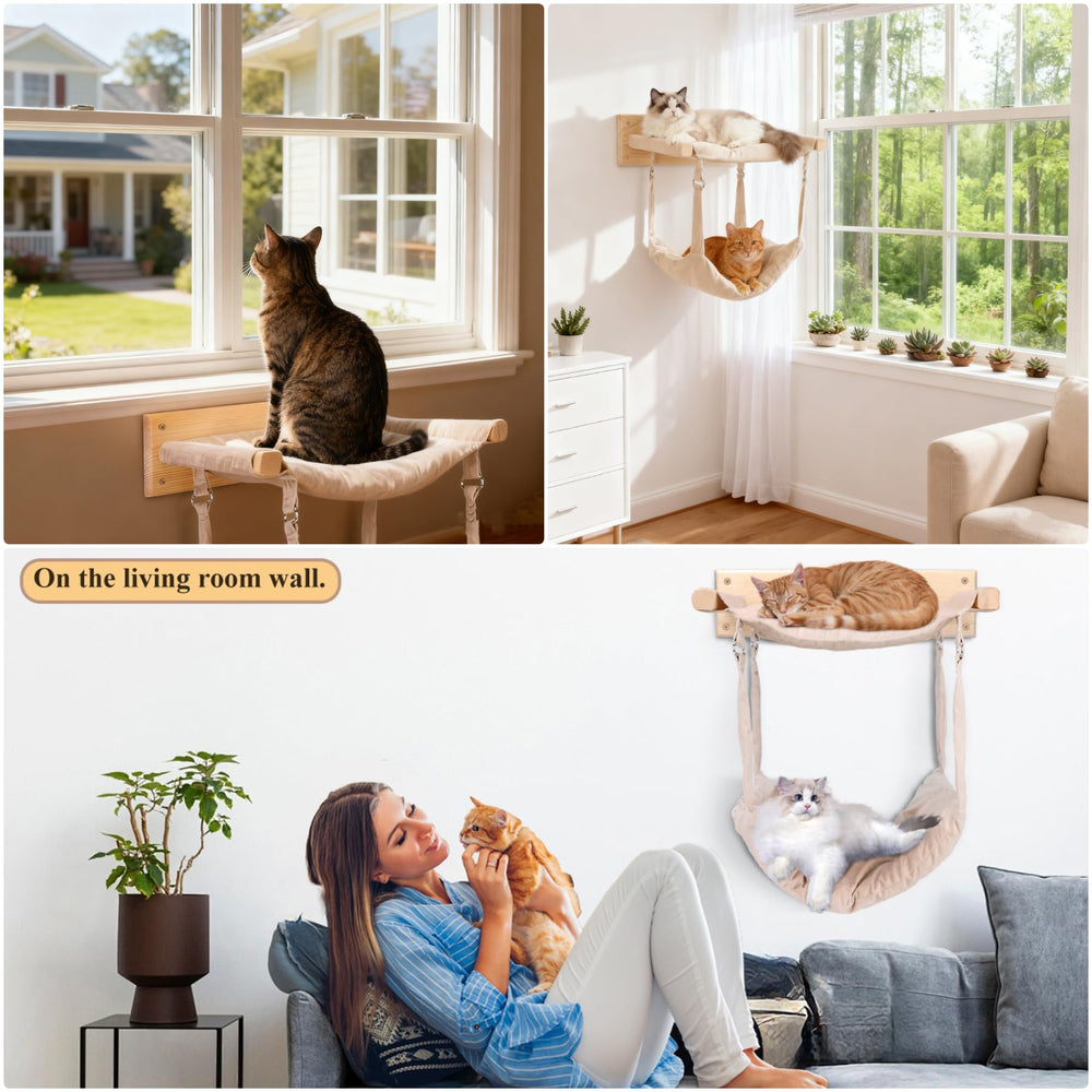 JSPYFITS pine wood texture close-up conveys durable pet-safe materials.