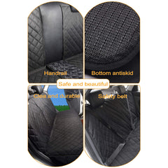 JSTHT dog seat cover universal size fits most cars and SUVs.