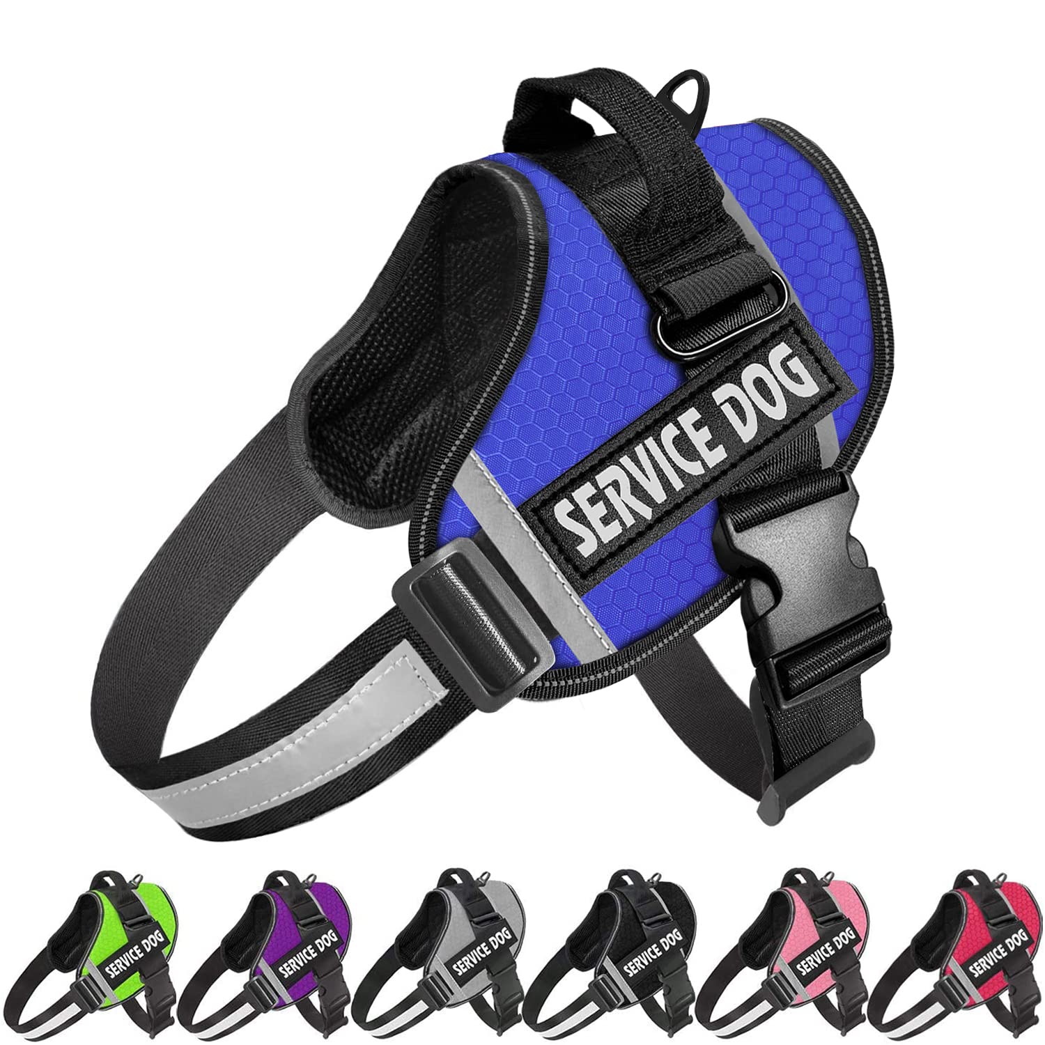 JSXD dog harness breathable-nylon-material for comfortable all-day wear