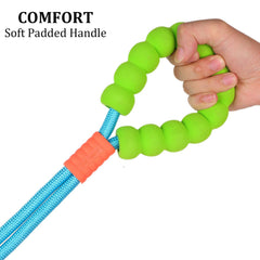 JSXD dog leash with half-inch rope for durability and flexible handling.