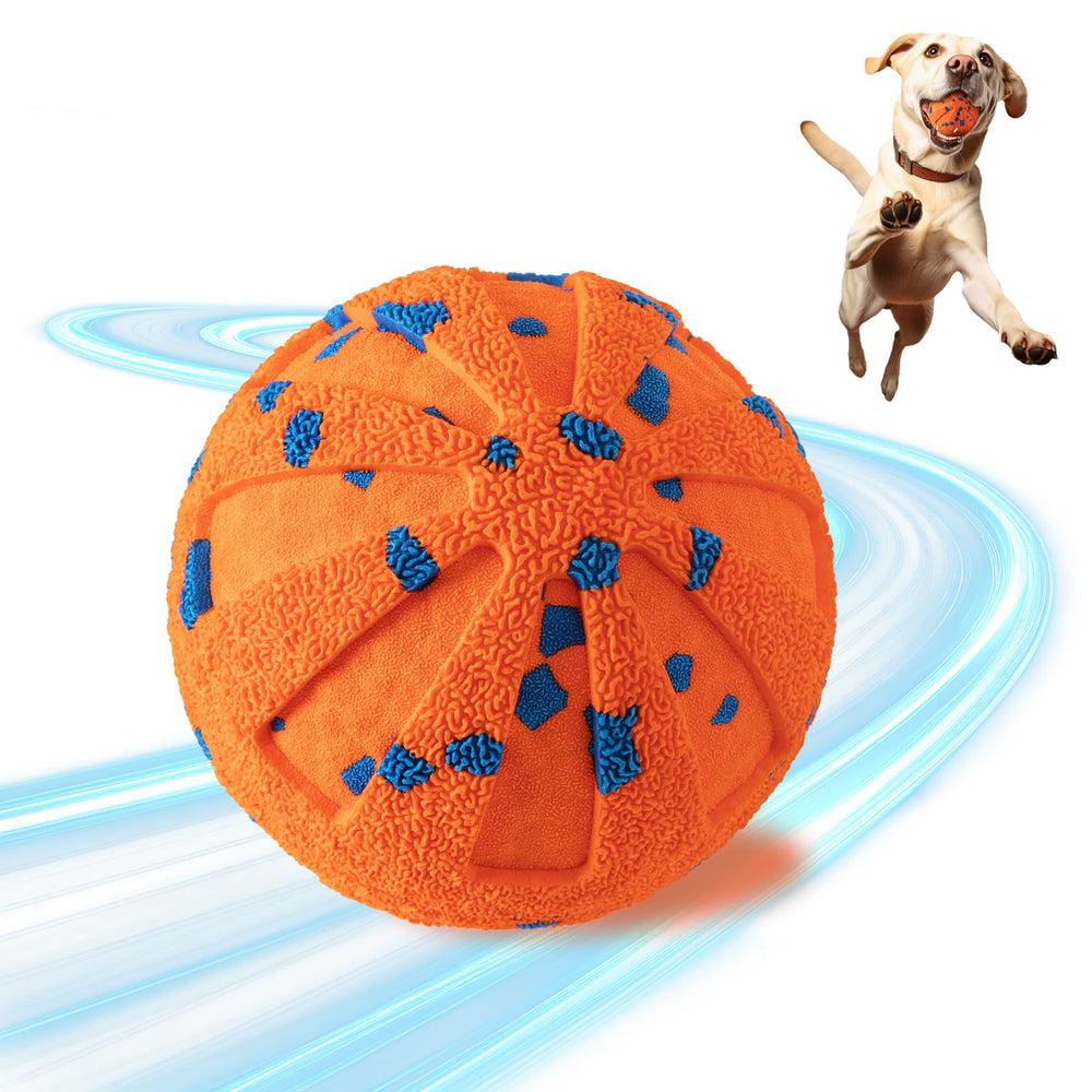 JUBBPDX Interactive Dog Ball in outdoor play for energetic fetch.