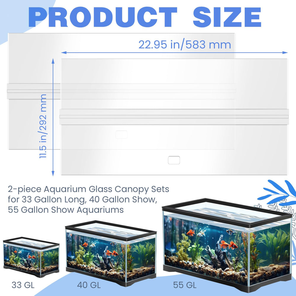 Juexica lids with clear acrylic enable uninterrupted viewing and lighting.