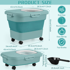Juexica cat litter bin wheels enable effortless transport around the home.